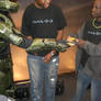 Master Chief Gives To Fan