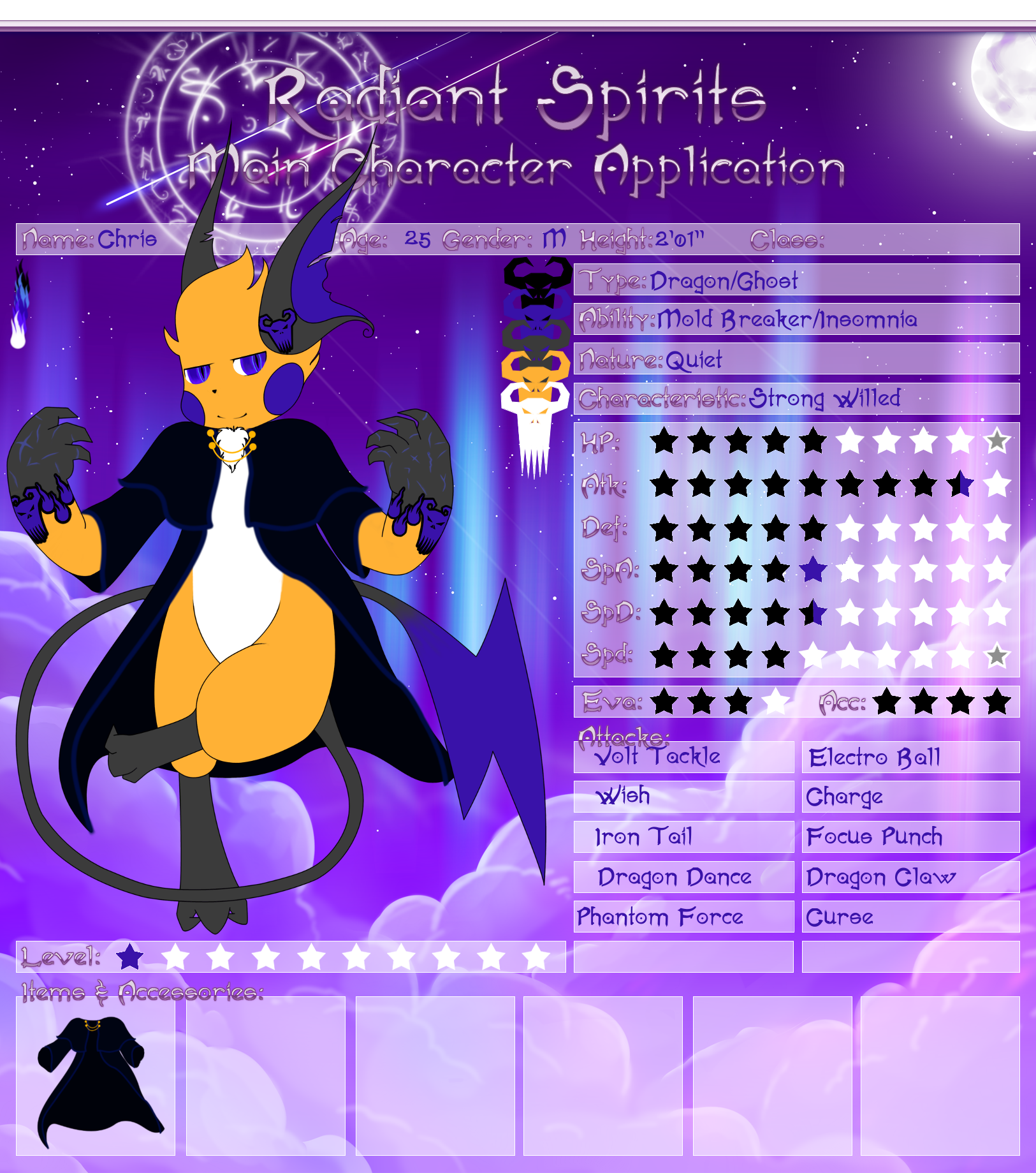 Chris The Dragon Ghost Chu Application By Lord Siver On Deviantart
