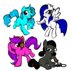 4 lil ponys