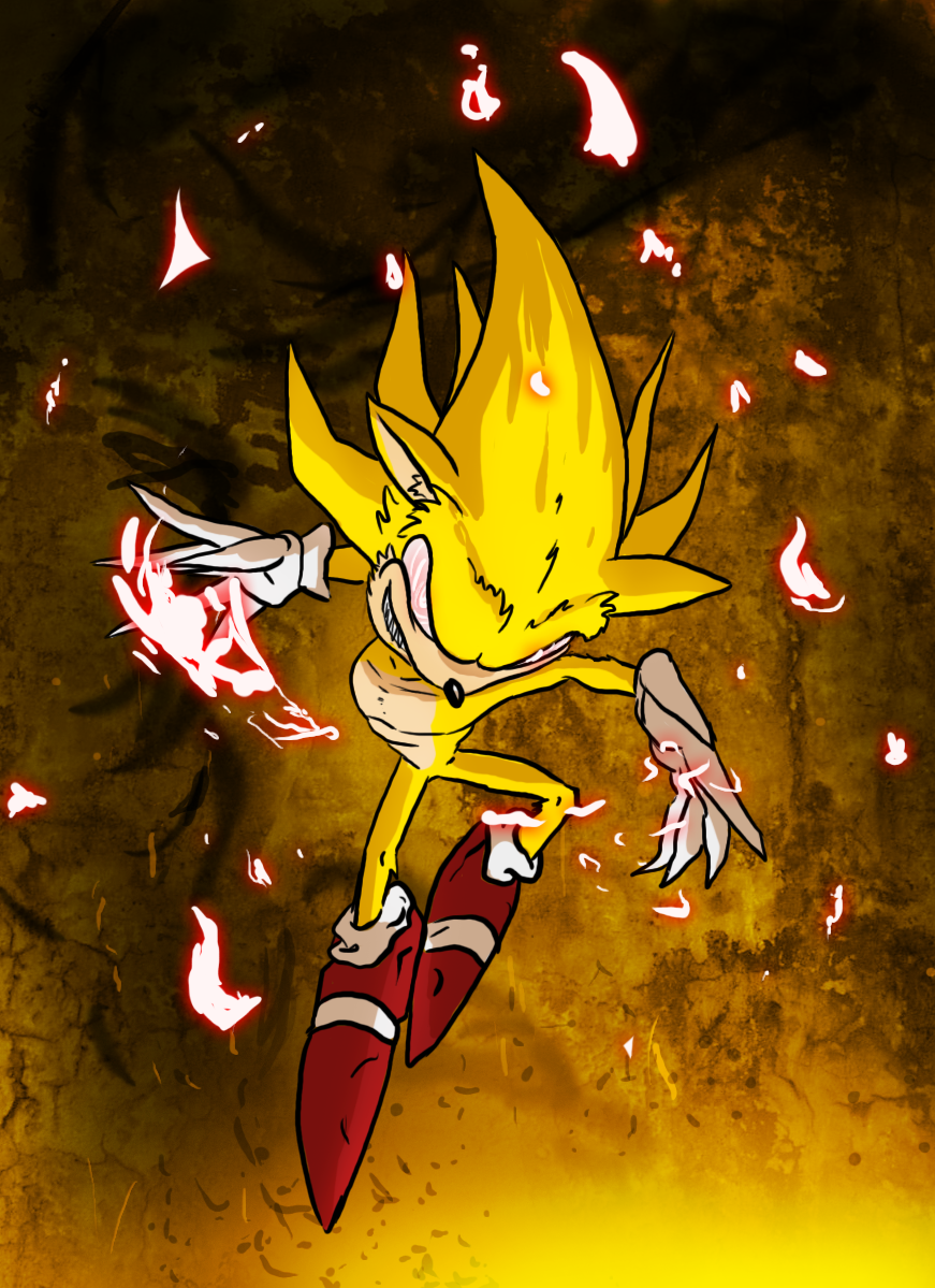 Fleetway Super Sonic Edit! by therealmarronette on DeviantArt