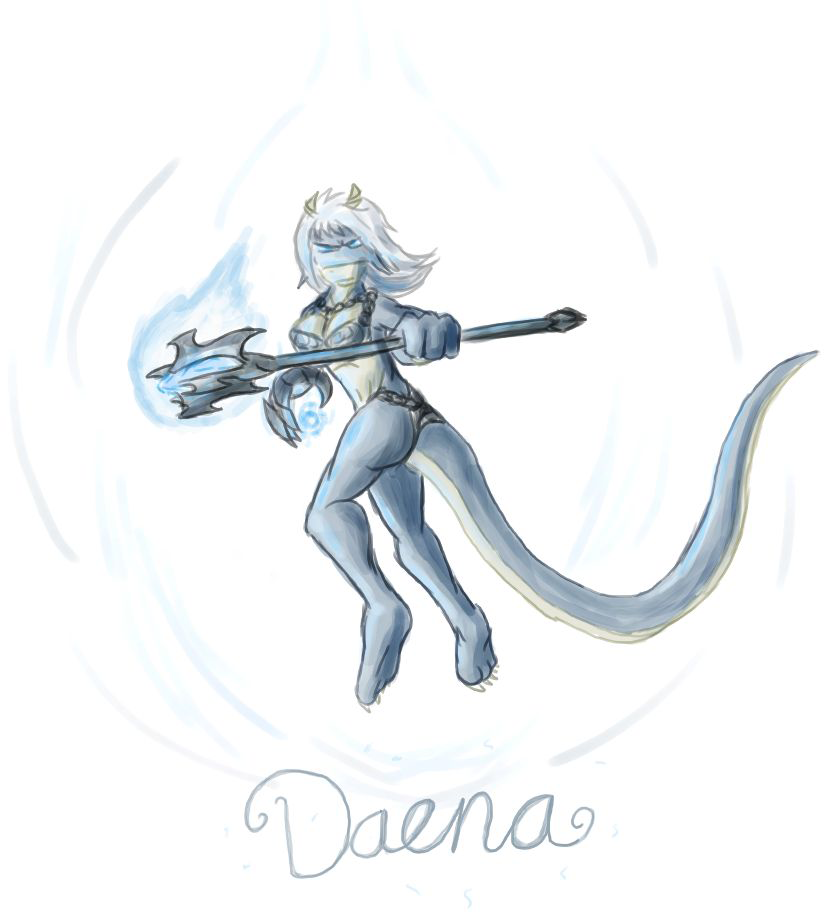 Daena the ice mage