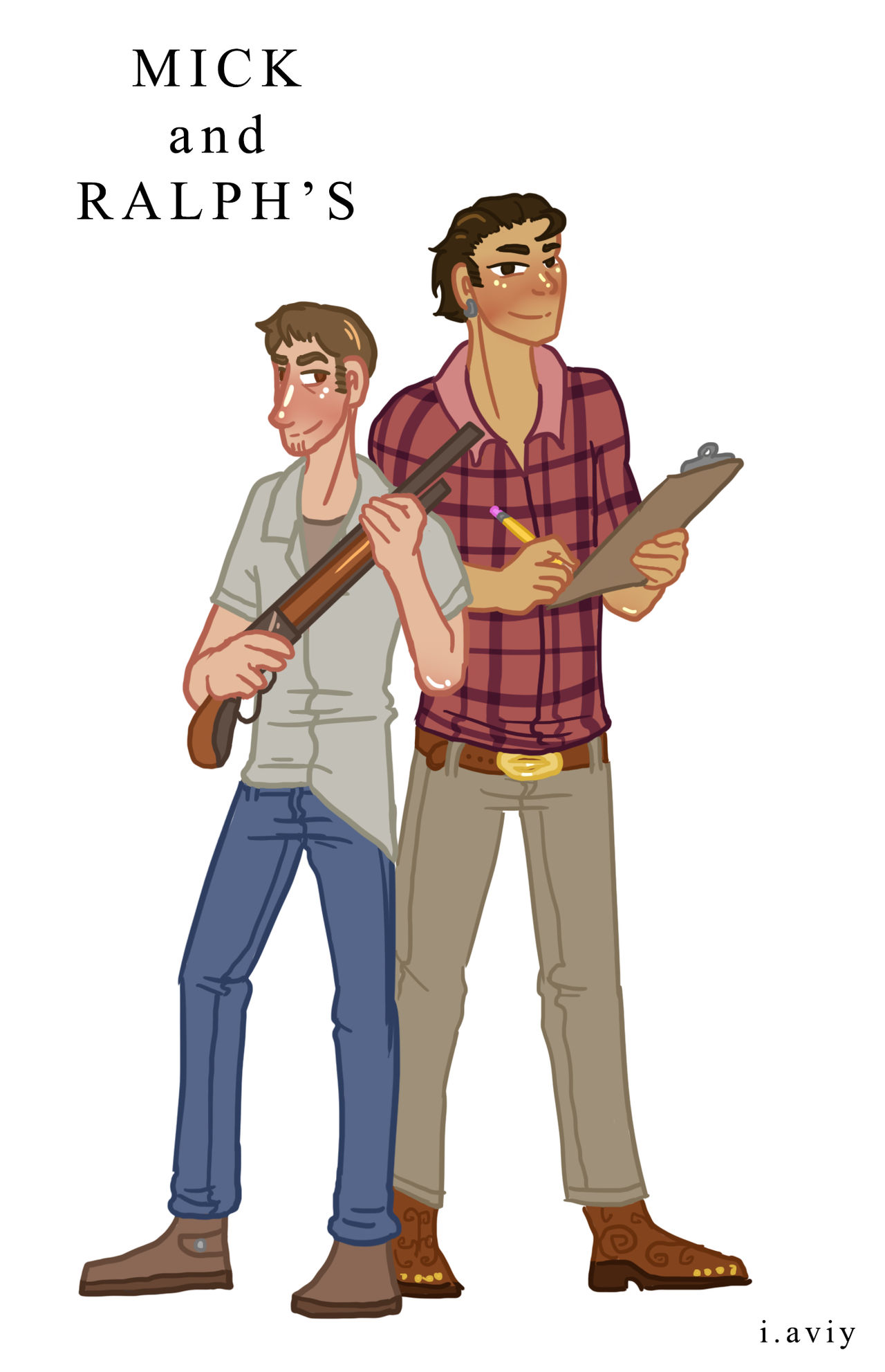 Mick and ralph by i-aviy on DeviantArt