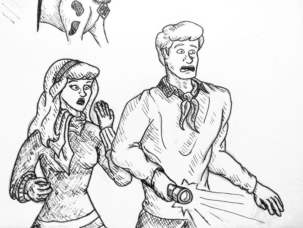 Daphne and Fred by Zych0tic on DeviantArt