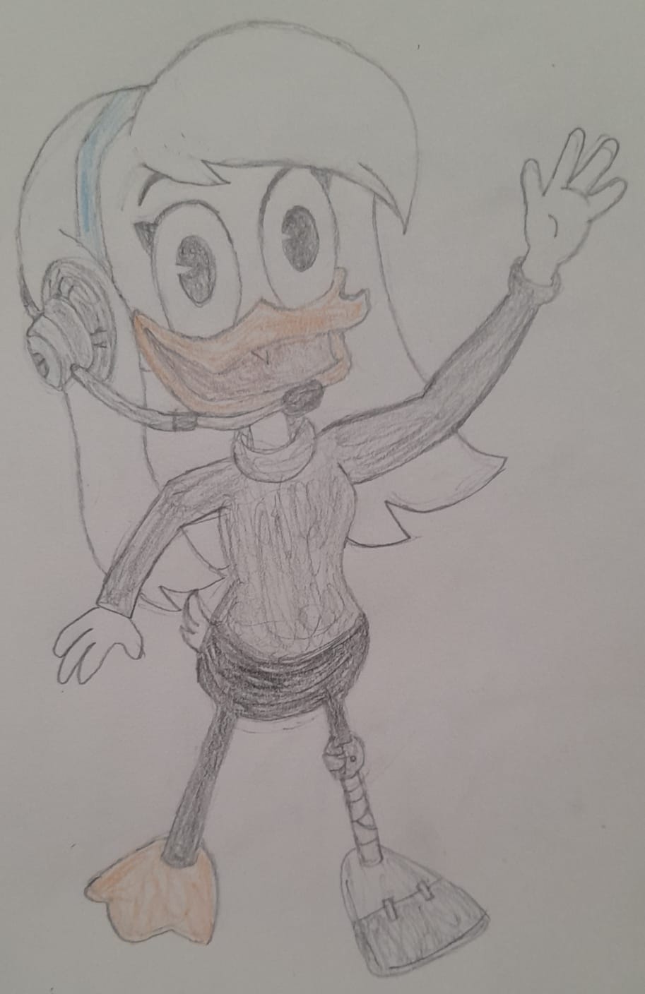 The Star Of The Backstage Della Duck Version By EIOUR On DeviantArt the-star-of-the-backstage-della-duck-version-by-eiour-on-deviantart
