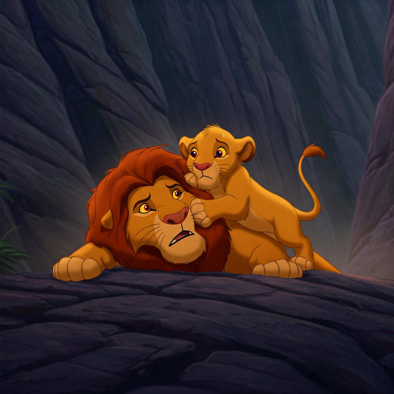 Simba Fine I'm Fine Simba! by EIOUR on DeviantArt