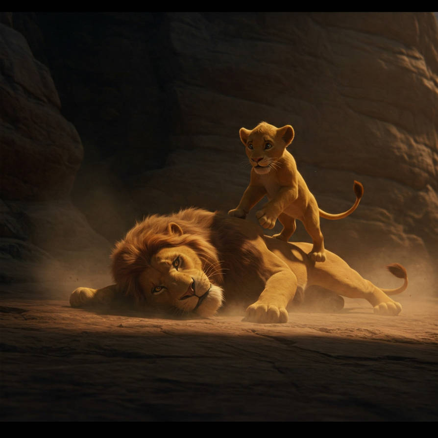 I'm Fine Simba! (2019 Version) by EIOUR on DeviantArt