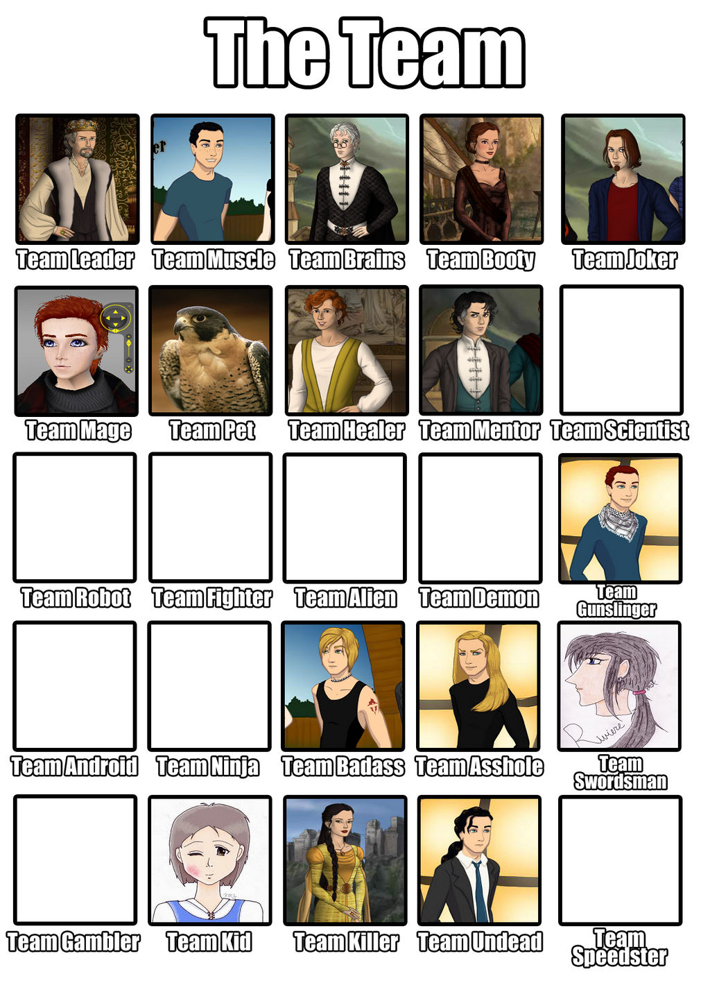 Dream Team Meme Ocs By Echoesofanenigma On Deviantart Dream Team Meme Ocs By Echoesofanenigma On Deviantart