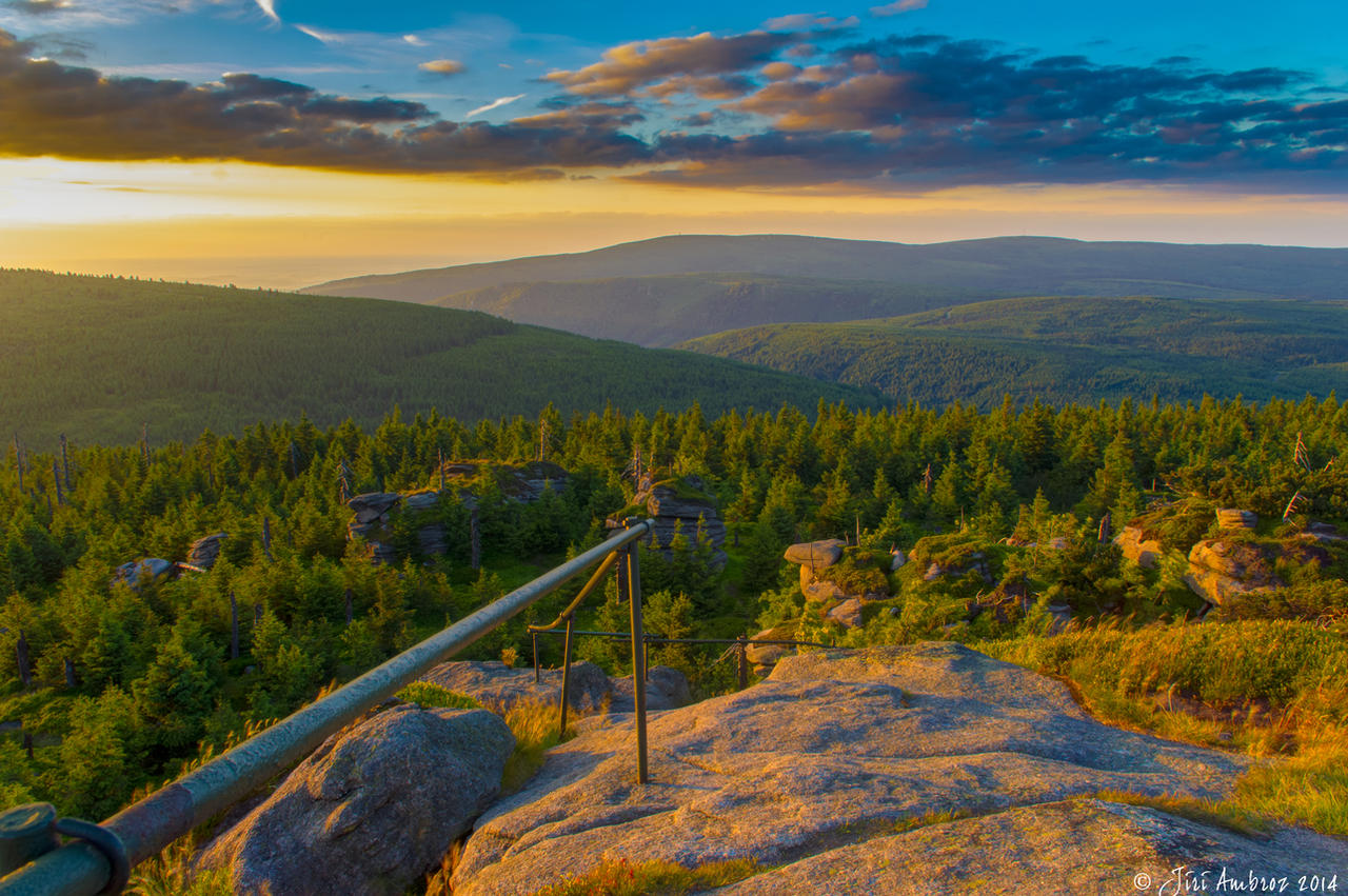 Green mountains