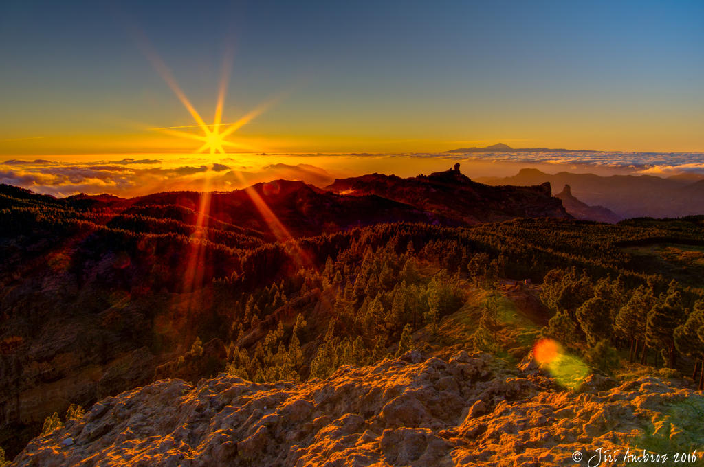 Canarian sunset
