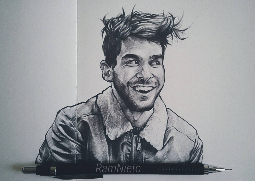Graphite Pfp Graphite Portrait by RamNieto on DeviantArt