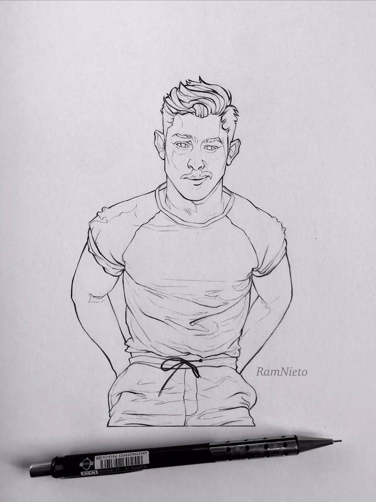 Graphite Line Art by RamNieto on DeviantArt