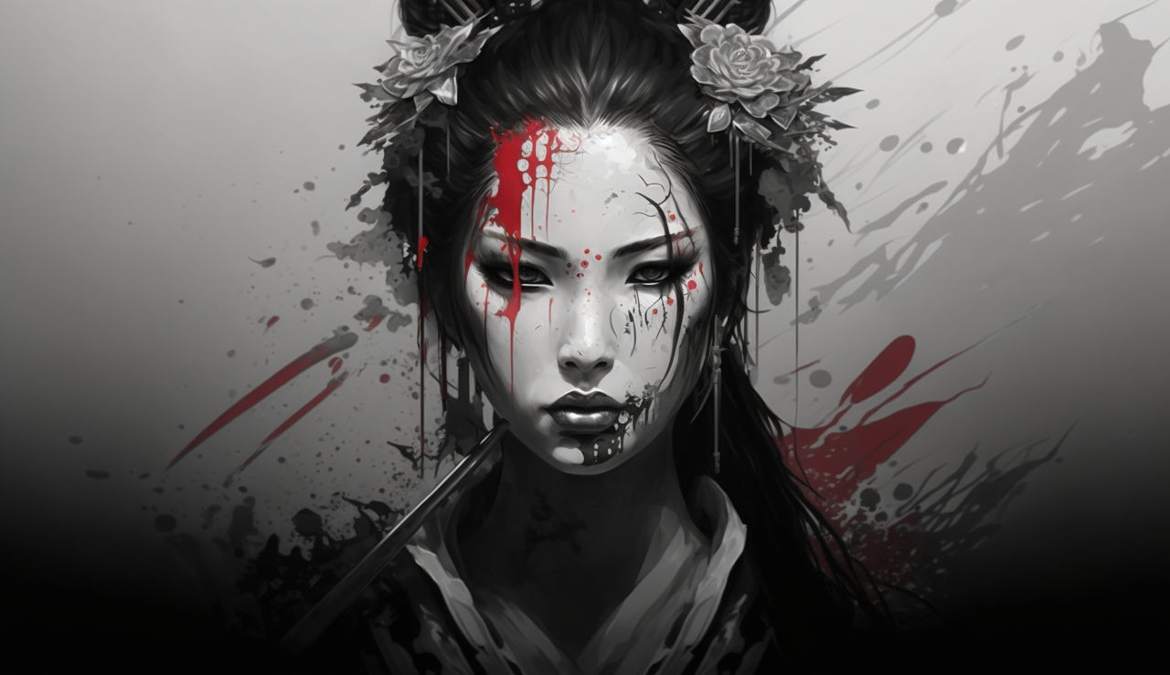 Geisha by NimoxAI on DeviantArt