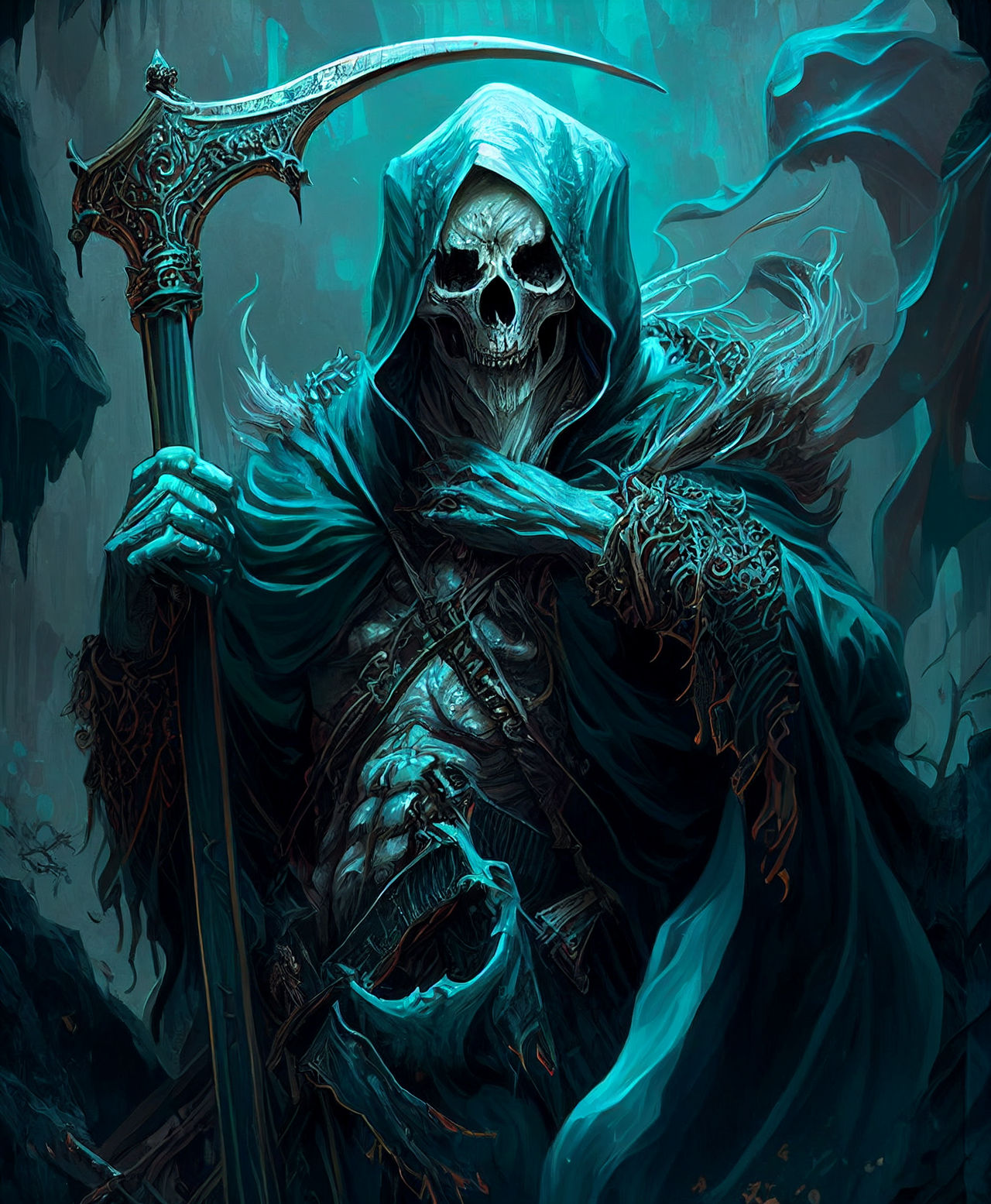 Grim Reaper by NimoxAI on DeviantArt
