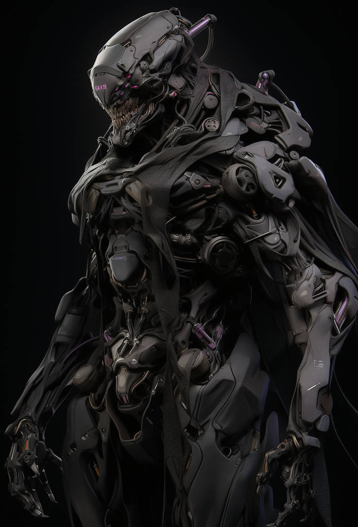 Alien android by NimoxAI on DeviantArt