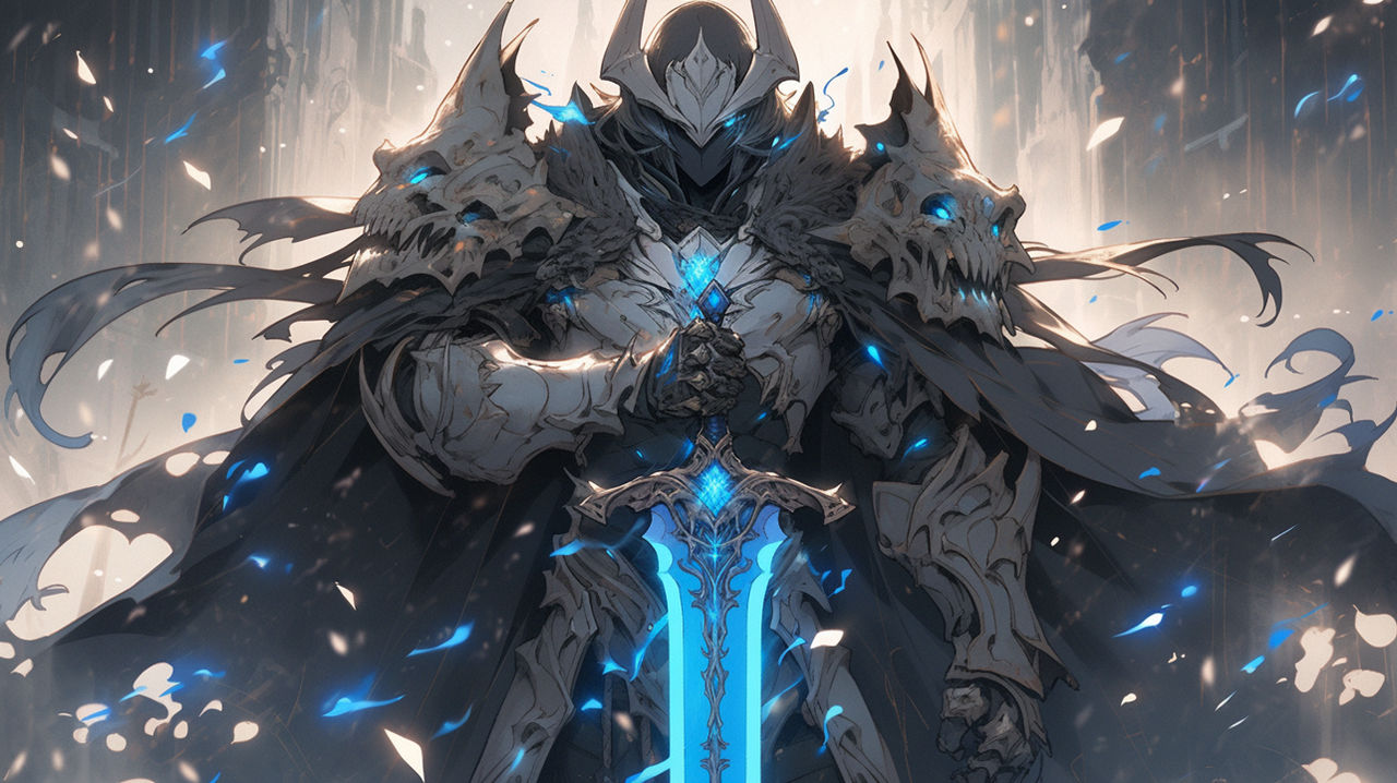 Frost Death Knight by NimoxAI on DeviantArt