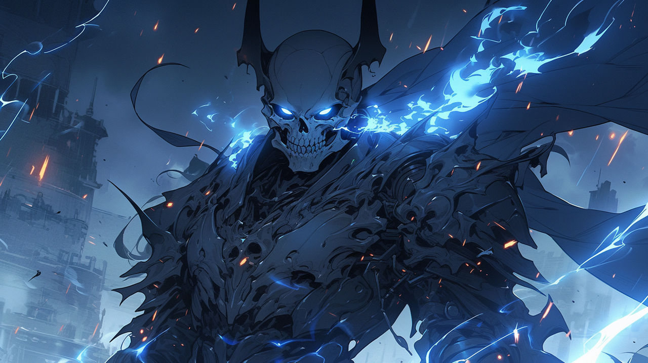 Skeleton Knight by NimoxAI on DeviantArt