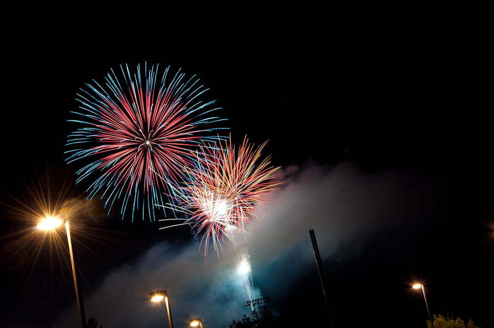 July 4th fireworks