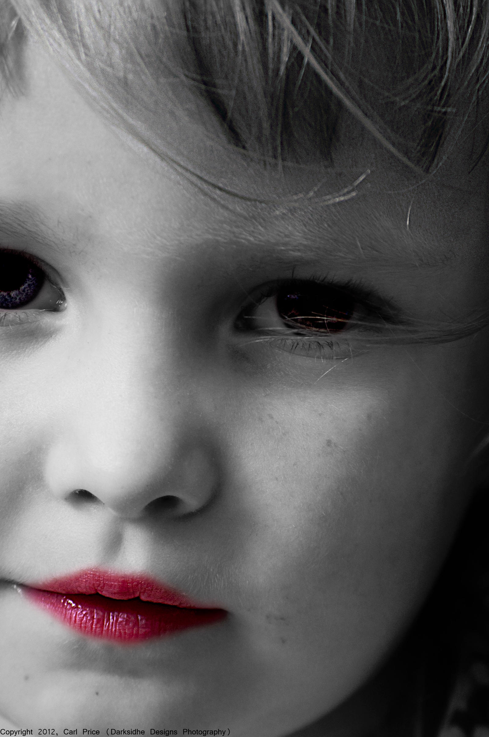 Selective Color Portrait by SpookeeP on DeviantArt