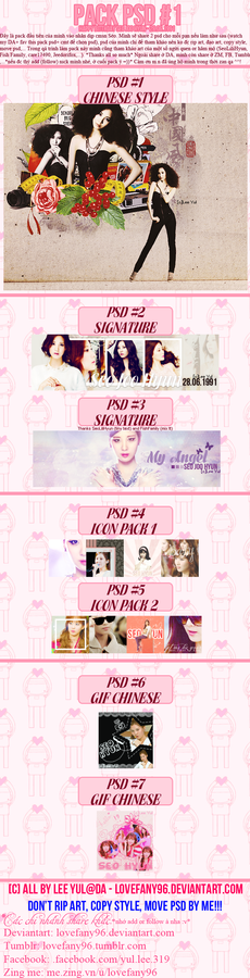 PACK PSD #1: Happy Birthday SeoHyun - STOP SHARE!