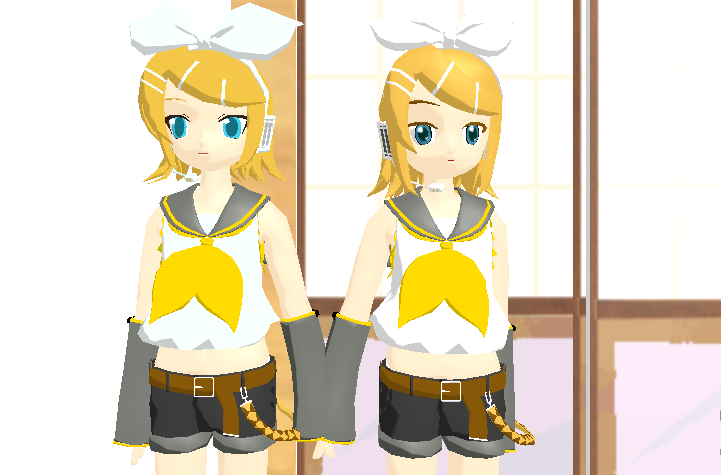 Mmd Chibi Rin MMD Rin Kagamine by MistyGiRl99 on DeviantArt