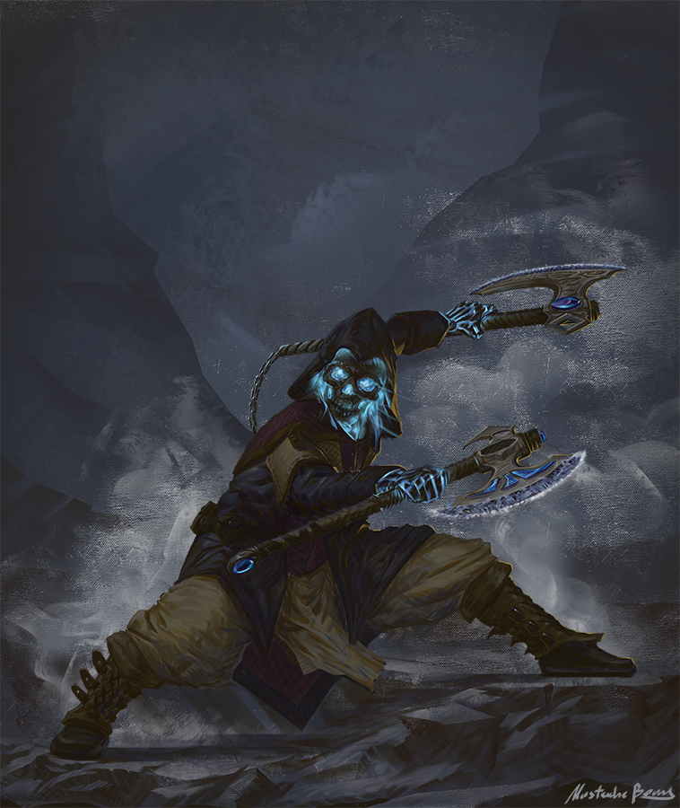 Commission - Skull Assassin by GetsugaDante on DeviantArt