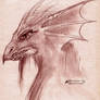Dragon Griffon Gryphon Griffin Reptile Monster Red