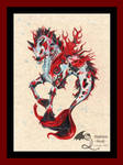 Nishikigoi Kir'rin Koi Hippocampus Stallion Red Tn by StephanieSmall
