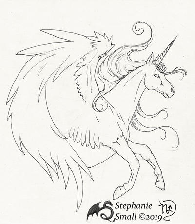 Almalphia unicorn horse pony equine pegasus equus