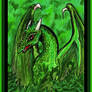 ATC Emerald Dragon Reptile Monster Green Beast Red