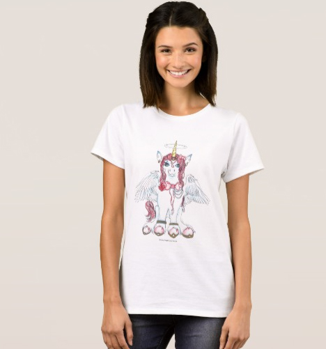 Angel Princess Fairy Unicorn Unique-Corn T-Shirt