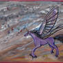 Dragonfly the Mare Pegacorn Horseart