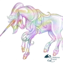 Eldeberis Rainbow Unicorn Colorful Horse Pony Cute