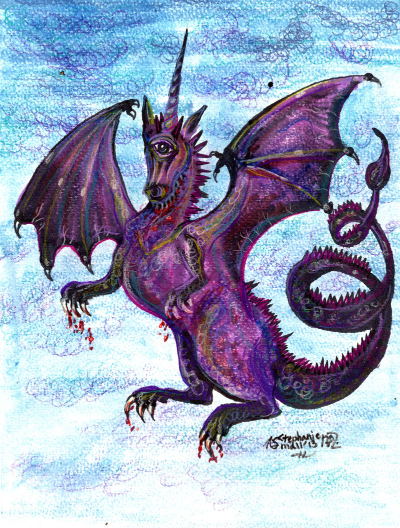 1 Eyed 1 Horned Flying Purple Eater One Eyed One Horned Flying Purple People Eater by StephanieSmall on