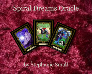 Spiral Dreams Oracle Card Fantasy Art Set by StephanieSmall