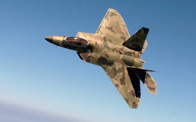 F 22 with my camo design by abaddon2004