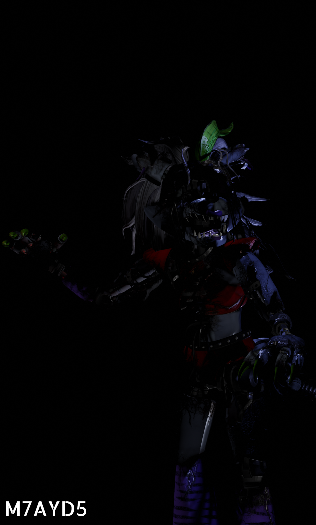 Shattered Roxy by M7AYD5 on DeviantArt
