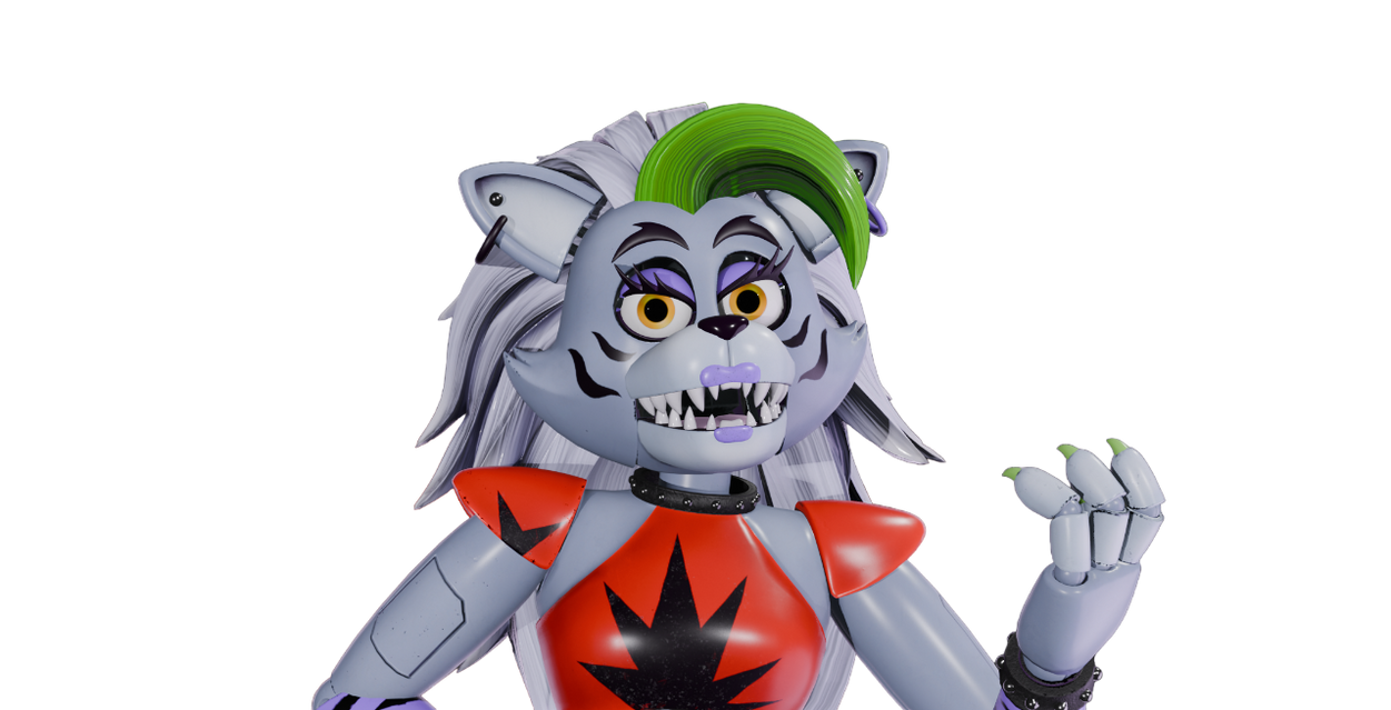 FNAF SB | Roxy| Fan-Render by M7AYD5 on DeviantArt