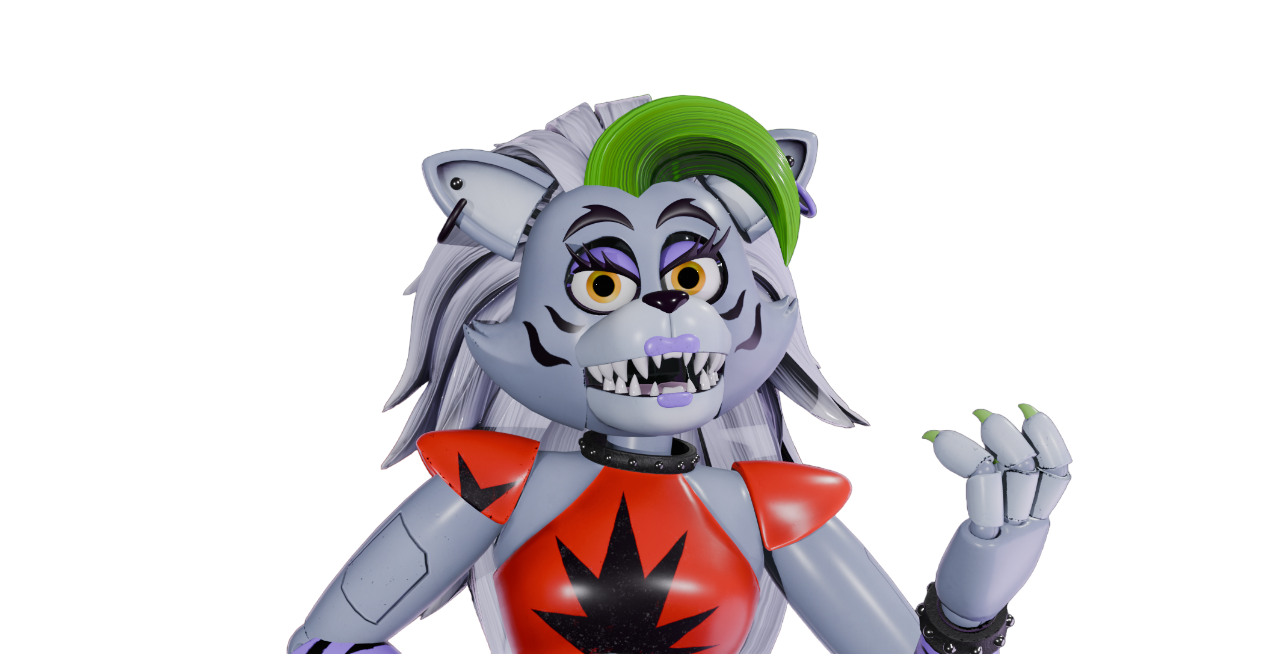 FNAF SB | Roxy| Fan-Render by M7AYD5 on DeviantArt