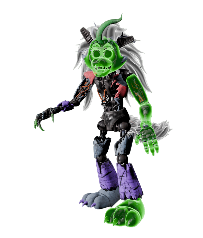 FNAF SB RUIN | Ruin Roxy | by M7AYD5 on DeviantArt