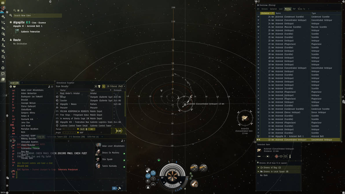 EVE Screen Arrangement by Kydo on DeviantArt