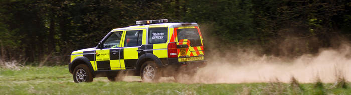 Landrover In The Dust