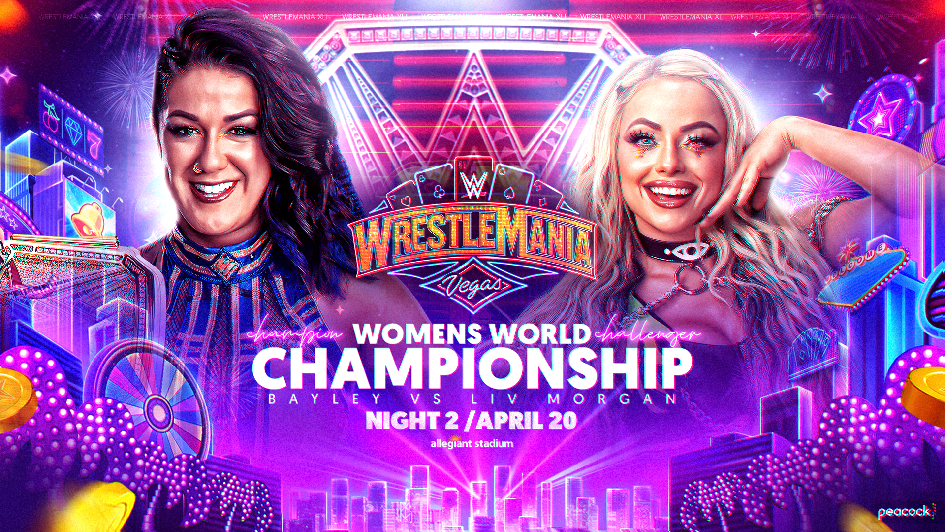 Wm41 Card WWE Wrestlemania 41 match card by theprinceblackx on DeviantArt