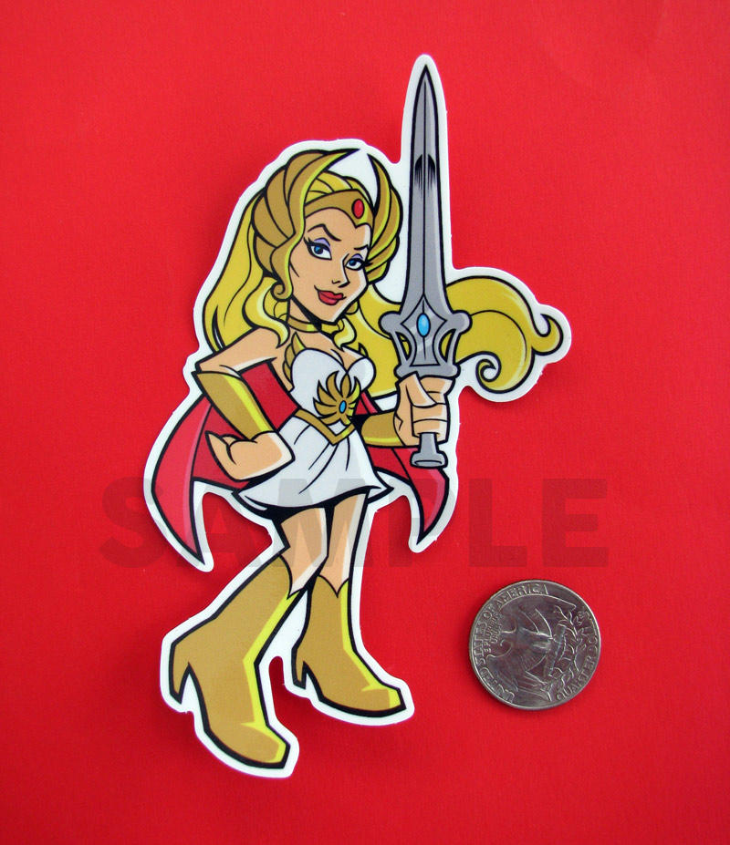 She Rep Sticker She-Ra Vinyl Sticker by WildBaconArt on DeviantArt