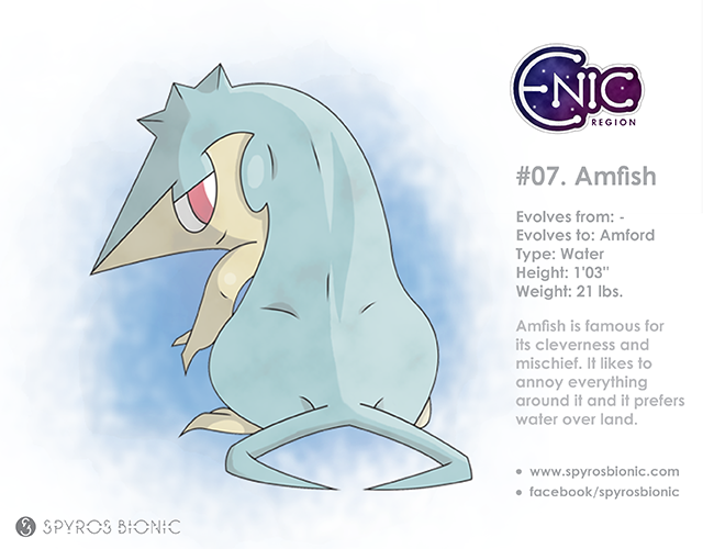 #07. Amfish (fakemon)