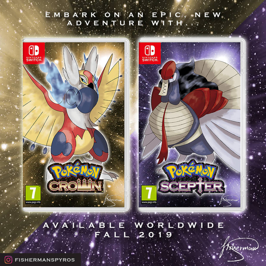 Pokemon Crown and Scepter Box Art