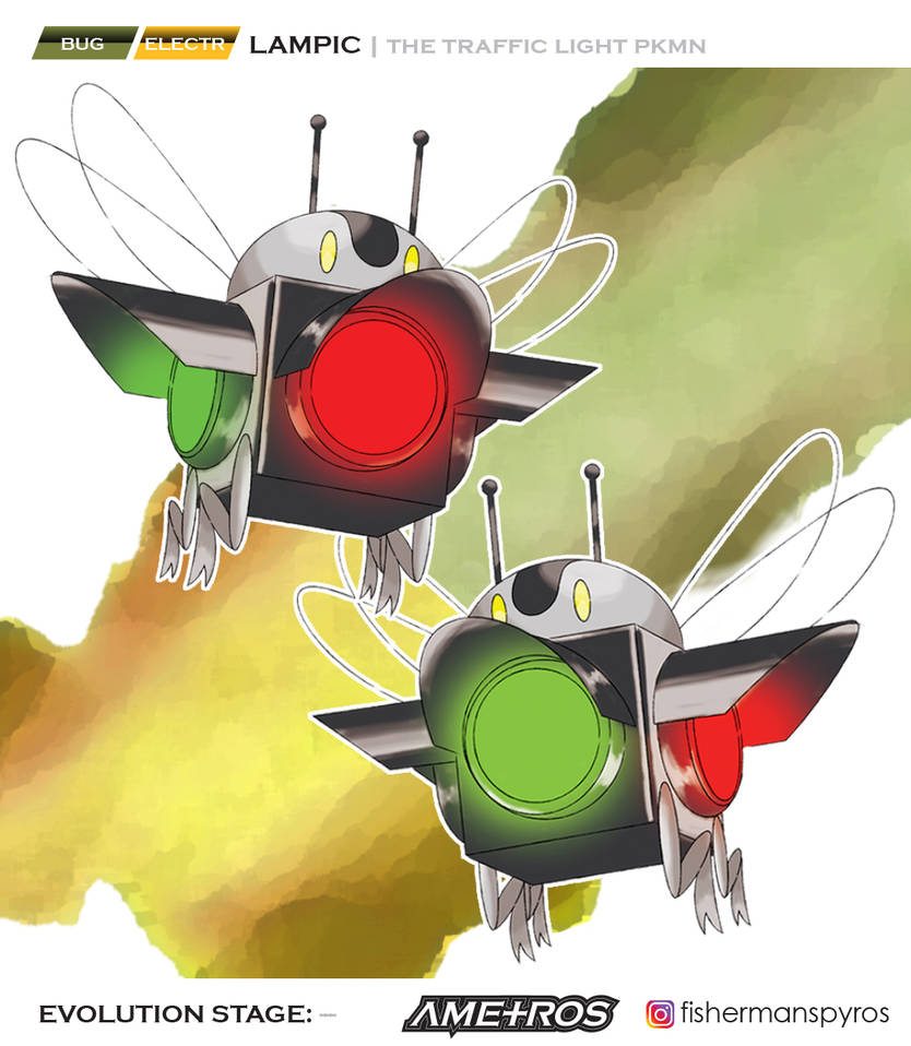 #22 Lampic (Ametros Region Dex) by SpyrosBionic on DeviantArt