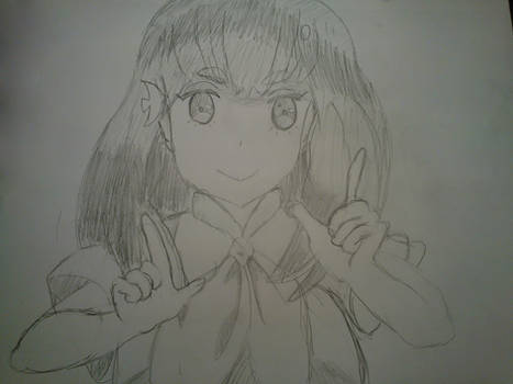 Hajime Gatchaman Crowds Drawing