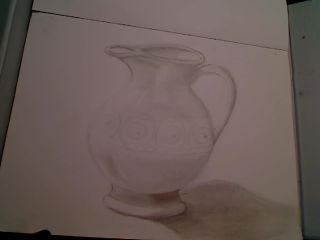 pitcher...i was practicing shading