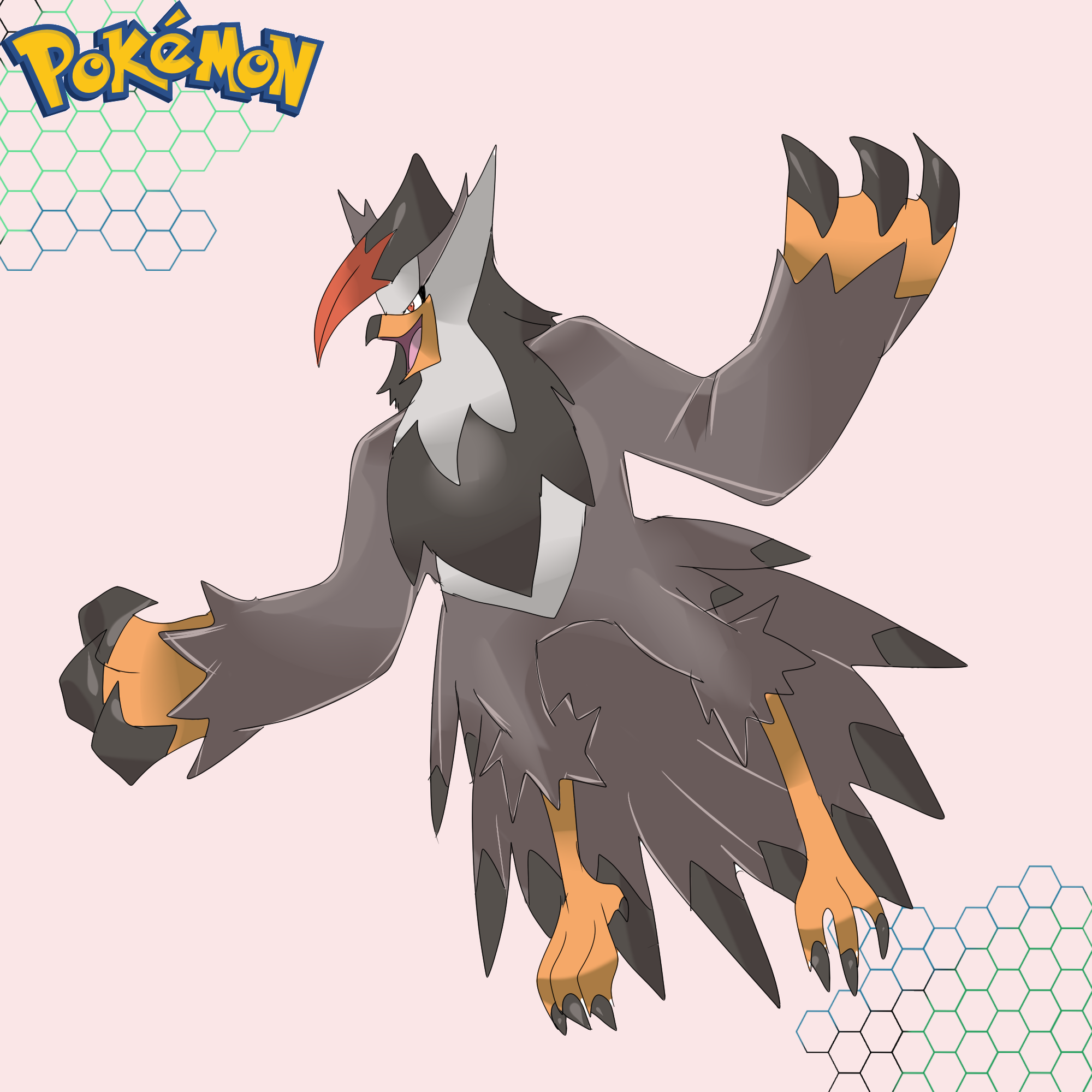 Pokemon Stratoaster Pokemon Mega Staraptor