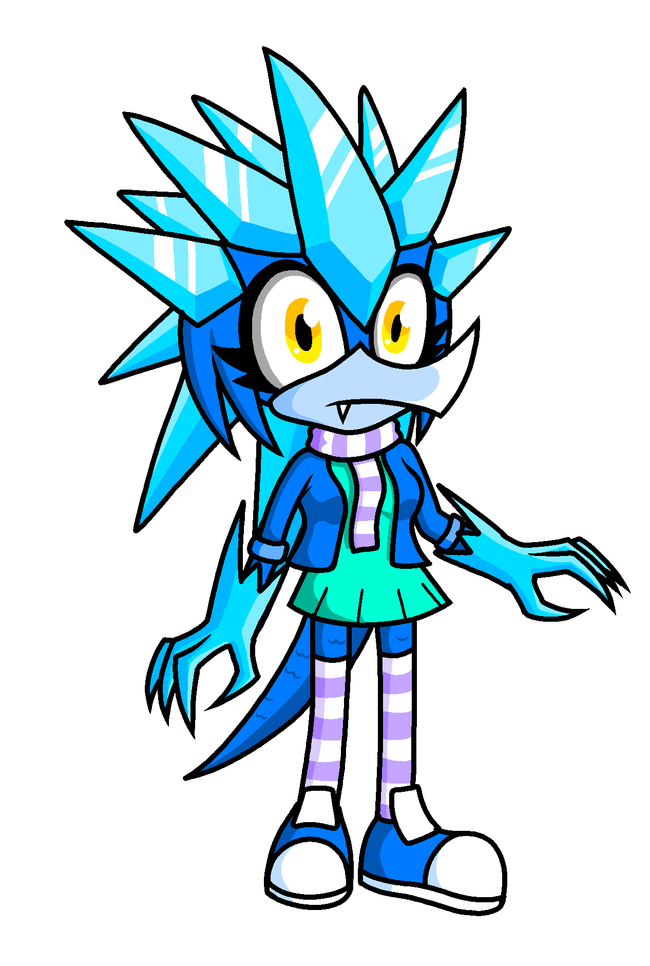 Frostarm the Iguana by IcystrideGD on DeviantArt Frostarm the Iguana by IcystrideGD on DeviantArt